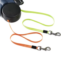Retractable Double Dog Leash | Dual-Line Telescopic Leash for Two Dogs