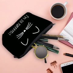 Adorable Water-Resistant Cosmetic Bag for Women