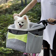 Bike Dog Basket and Pet Carrier for Bicycles