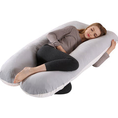 Side Sleeping U-Shaped Pillow with Legs