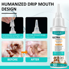 Gentle Pet Ear Cleaner 50ml | Dogs & Cats Ear Cleaning Solution
