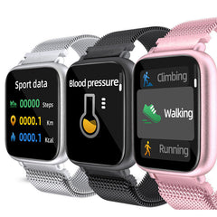 Smart Waterproof Sports Watch – Heart Rate, Sleep & Multi-Sport Tracking