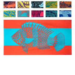 Cute Animal Turtles Quick Drying Beach Towel