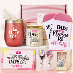 Nurse Gift Box for Women | 7-Piece Appreciation Set with Tumbler