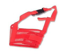 Nylon Mesh Dog Muzzle – Breathable, Adjustable & Anti-Chew