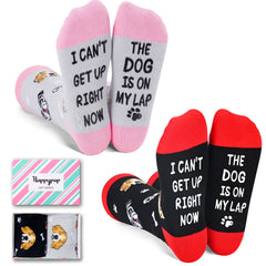 Funny Dog Socks – Novelty Gift for Dog Moms & Dog Lovers