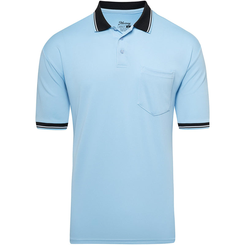 Murray Sporting Goods Baseball & Softball Umpire Shirt – Short Sleeve, Chest Protector Fit