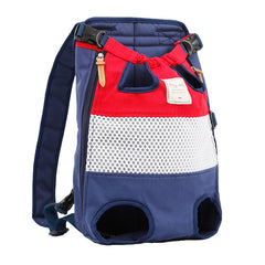 Breathable Mesh Pet Backpack | Travel & Hiking Carrier for Dogs & Cats