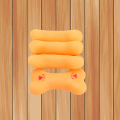 Bone Enamel Soundmaking Dog Toy for Training and Cleaning