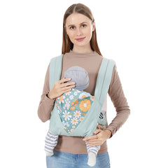 MIAO PAW Baby Carrier Newborn to Toddler Adjustable Lightweight Breathable Carrier Infant Hip Seat Carrier for Toddler Sling Nursing Portable Wrap Carries 7-45 Lbs Green