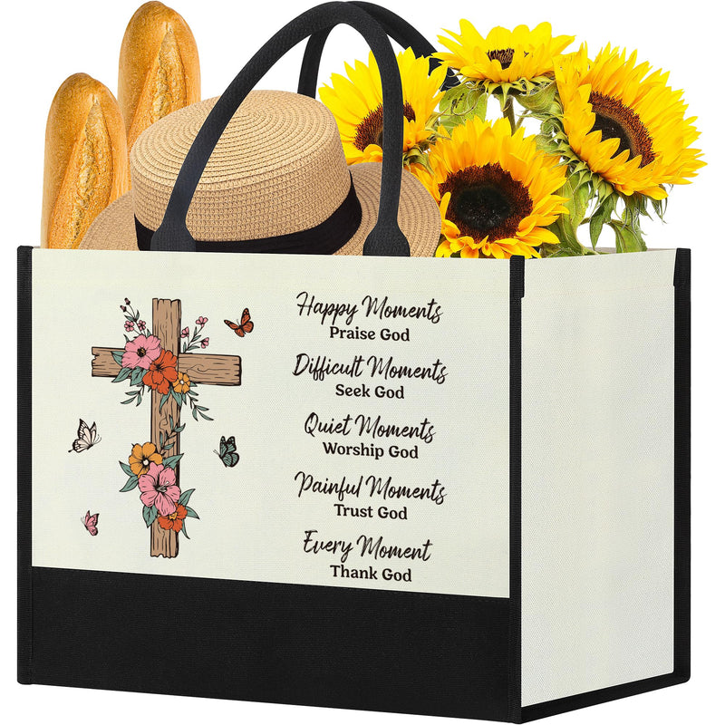 Valentines Day Gifts for Her Best FriendsChristian Gifts for WomenBirthday Gifts for Bestie SistersReligious Gifts for WomenInspirational Catholic GiftsWomen Canvas Tote Bag Shopping Bag Gifts
