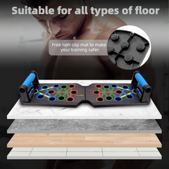 28-in-1 Push Up Board System - Home Gym Push Up Rack for Full Body Workout