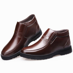 Men's Plus Velvet Warm Cotton Shoes