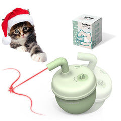 MayMaw Bubble Tea Cat Toy – Tumbler Design, Catnip Foraging, Rechargeable Interactive Toy for Indoor Cats