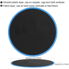 Core Exercise Sliders Set of 2